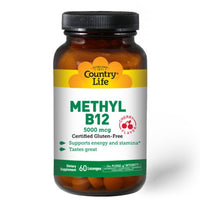 Thumbnail for Methyl B-12 Lozenges 5000 mcg - Country Life