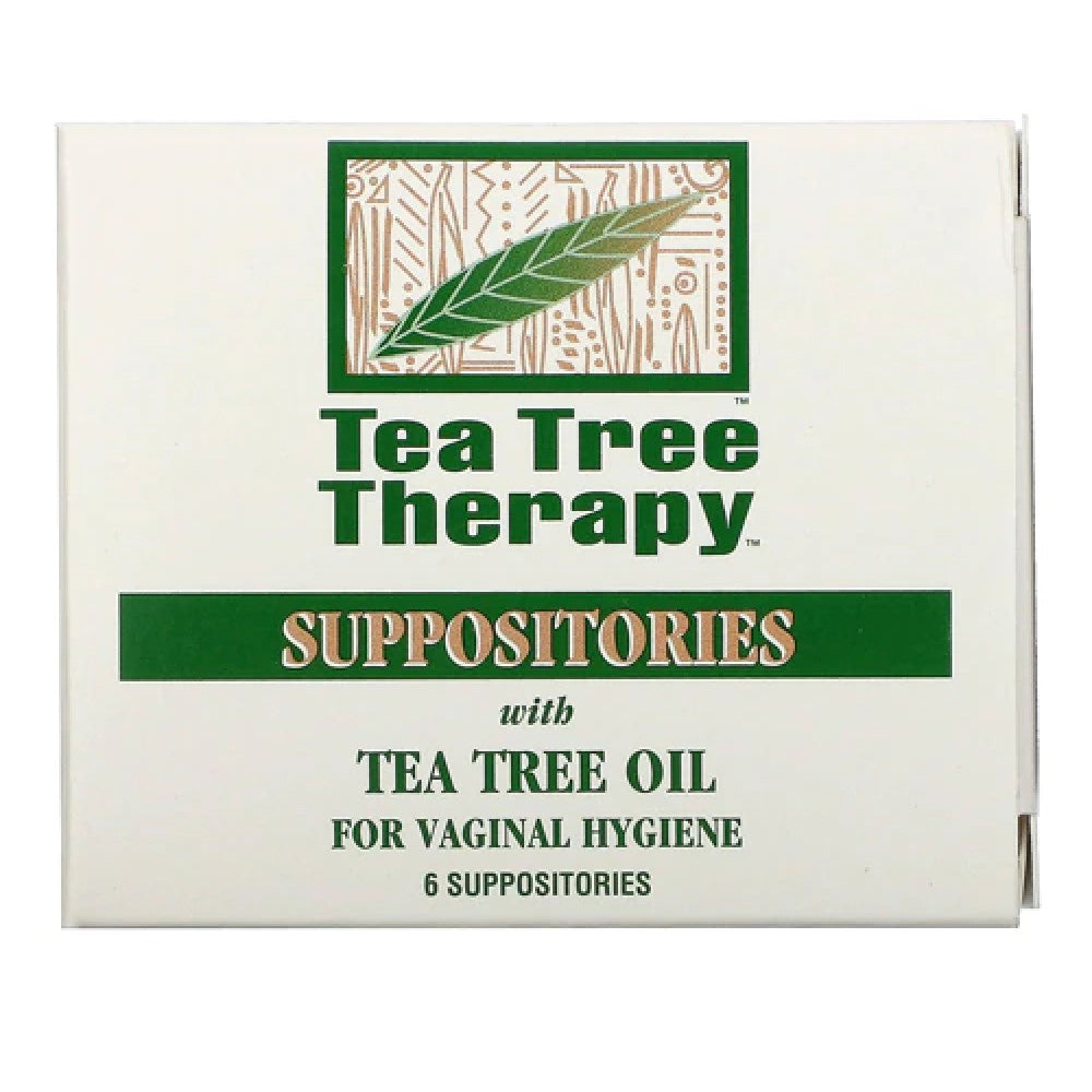 Supositorios con aceite de árbol de té