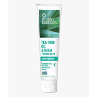 Thumbnail for Tea Tree Oil & Neem Wintergreen Toothpaste - Dessert Essence