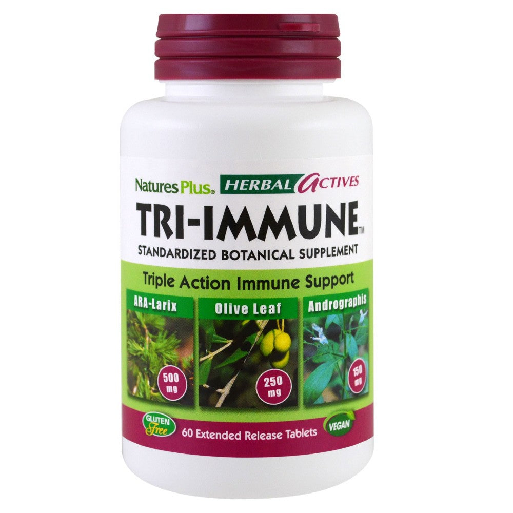 Comprimidos de triple acción inmune de liberación prolongada Herbal Actives