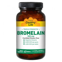 Thumbnail for Triple Strength Bromelain - Country Life