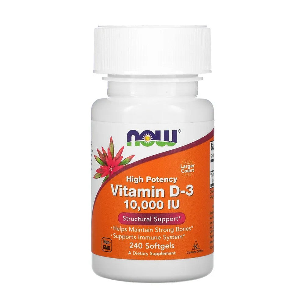 Vitamina D-3, 250 mcg (10.000 UI)