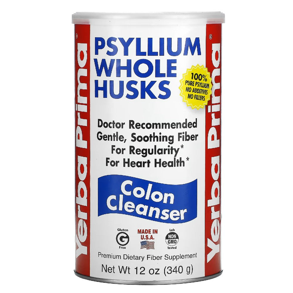 Cáscaras enteras de psyllium, limpiador de colon