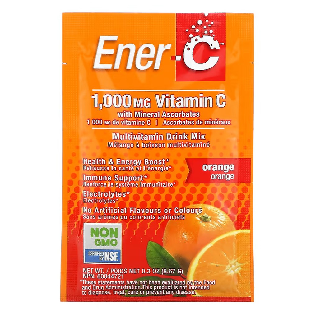 Vitamin C, Multivitamin Drink Mix, Orange - Ener-C