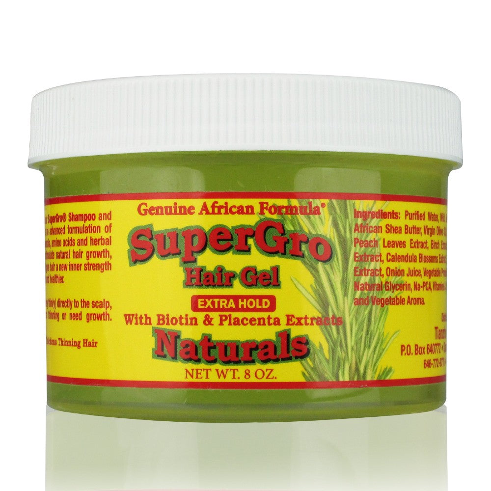 SuperGrow Hair Gel Extra Hold - African Formula Cosmetics