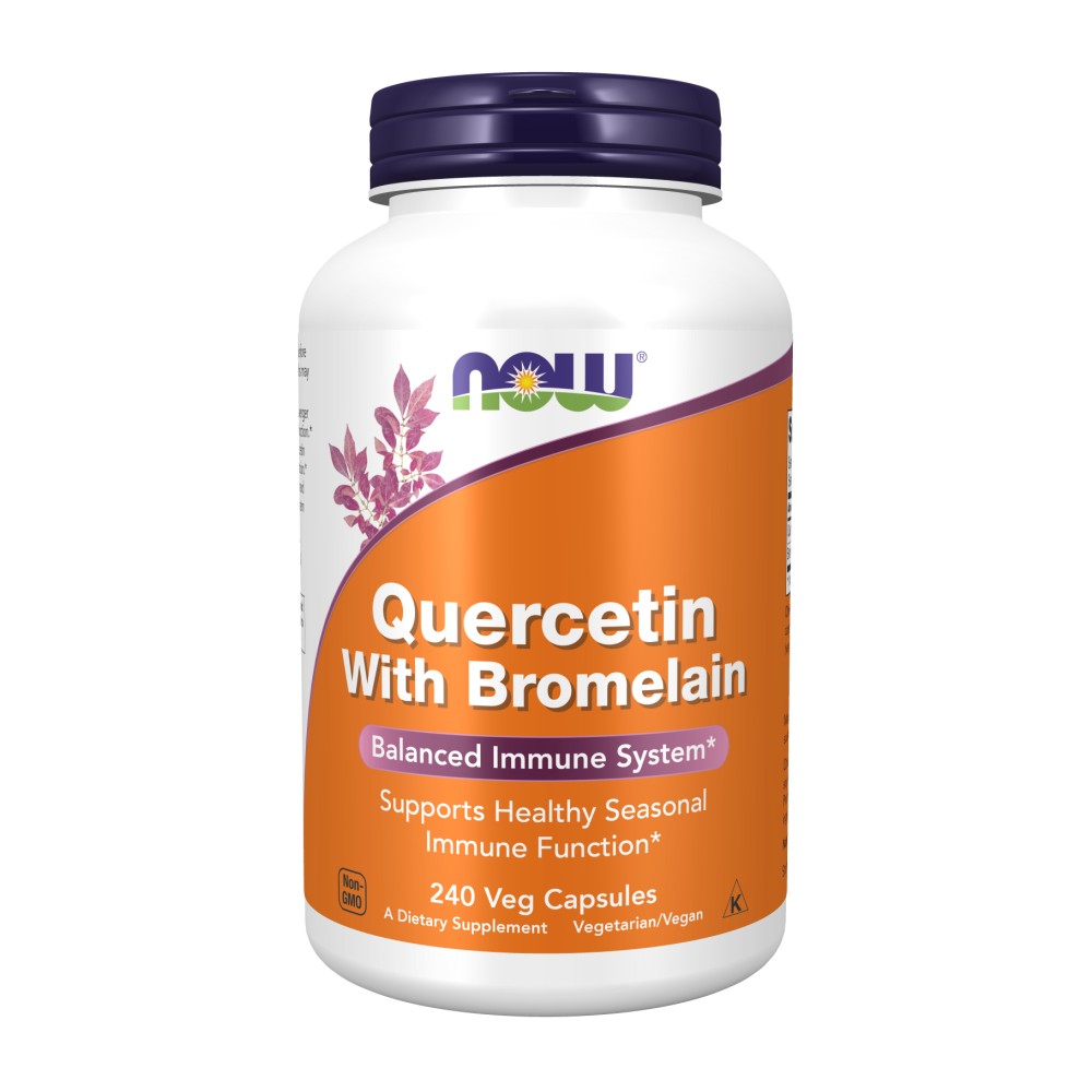 Cápsulas Vegetales de Quercetina con Bromelina