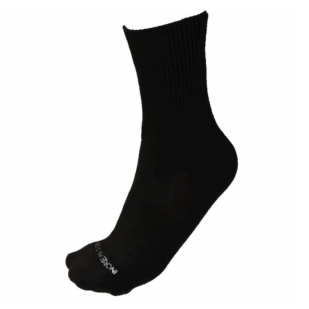 Calcetines de compresión tipo tripulación negros - GRANDE