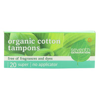 Thumbnail for Tampones de Algodón Orgánico sin Cloro