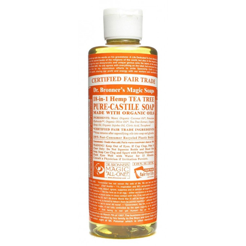 PURE-CASTILE LIQUID SOAP TEA TREE