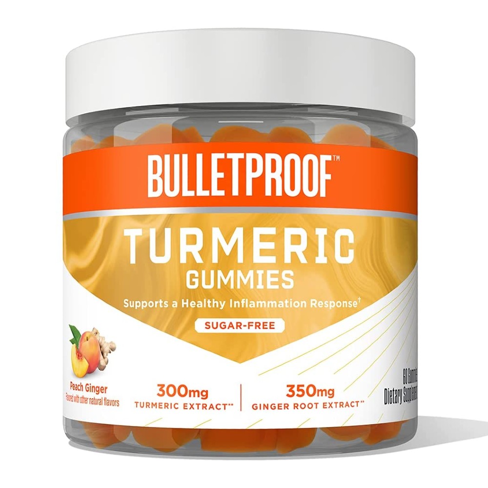 Sugar-Free Peach Ginger Turmeric Gummies - Bulletproof