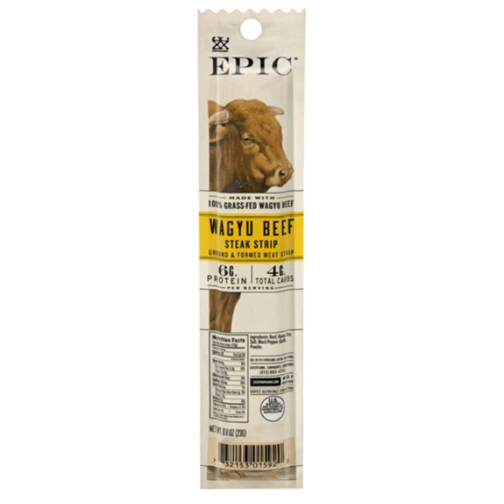 Wagyu Beef Snack Strips - Epic