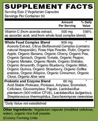 Thumbnail for Vitamina C de Alimentos Integrales 500 mg