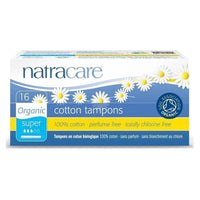 Thumbnail for 100% Organic Cotton Tampons Super W/Applicator