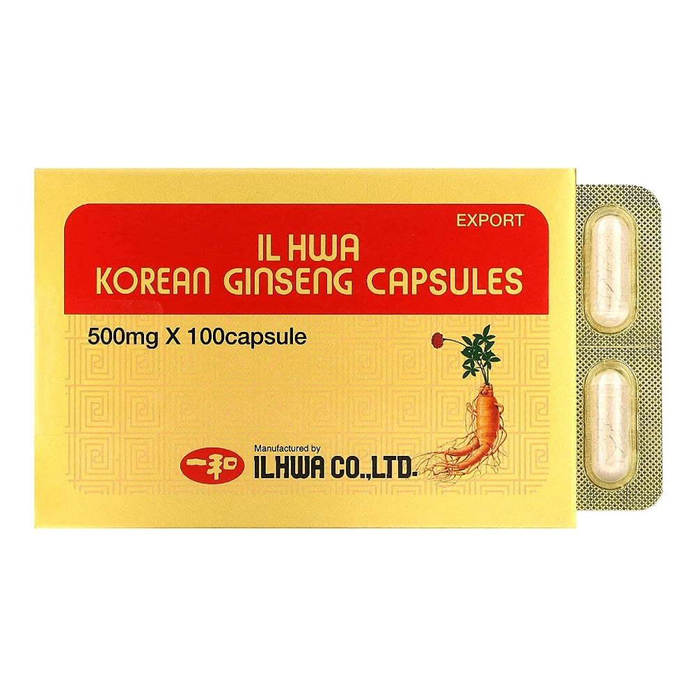 Cápsulas de Ginseng Coreano