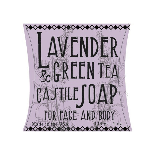 Lavender &Green Tea Castile Soap - My Village Green
