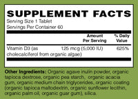 Thumbnail for Certified Organic Whole Food Vitamin D-3